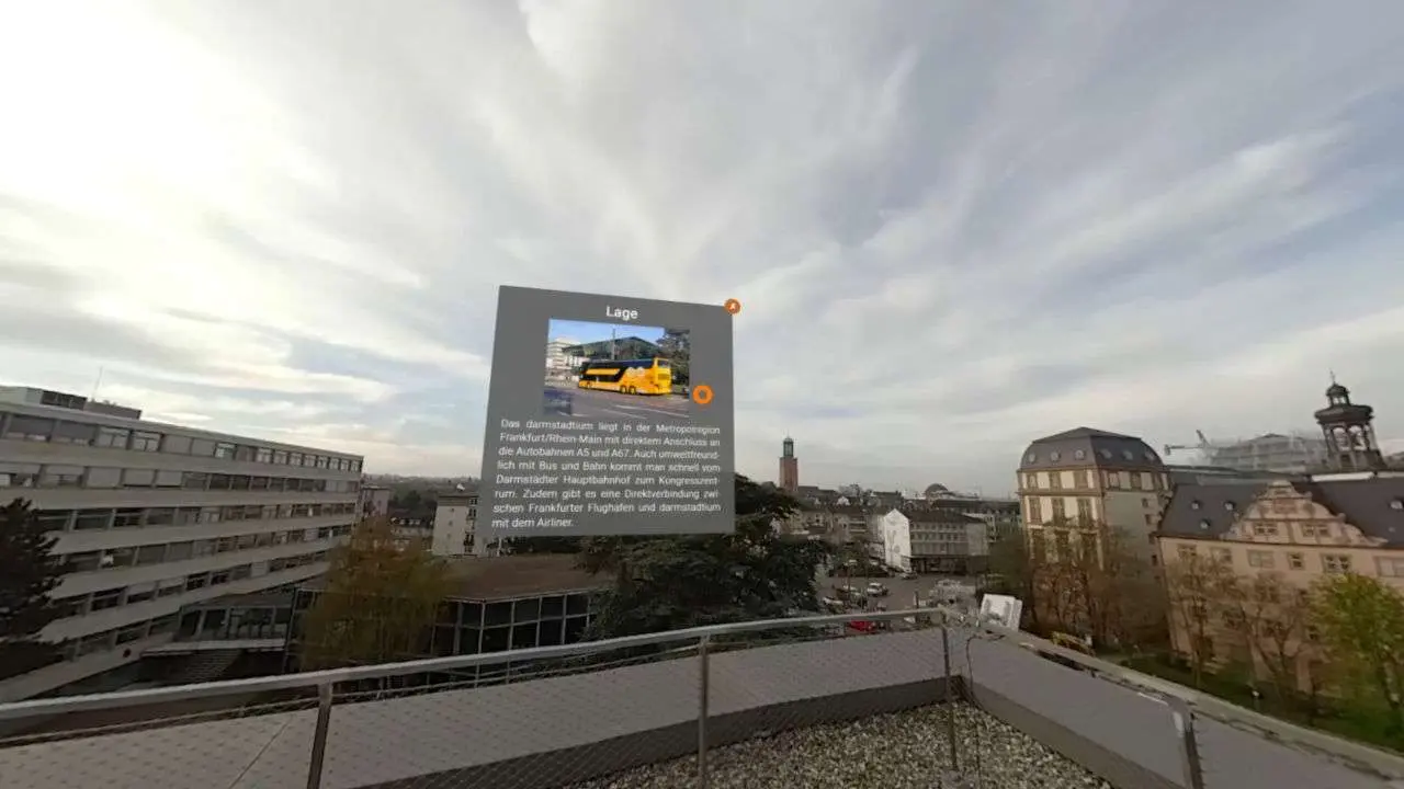 Screenshot Darmstadtium 360° Tour